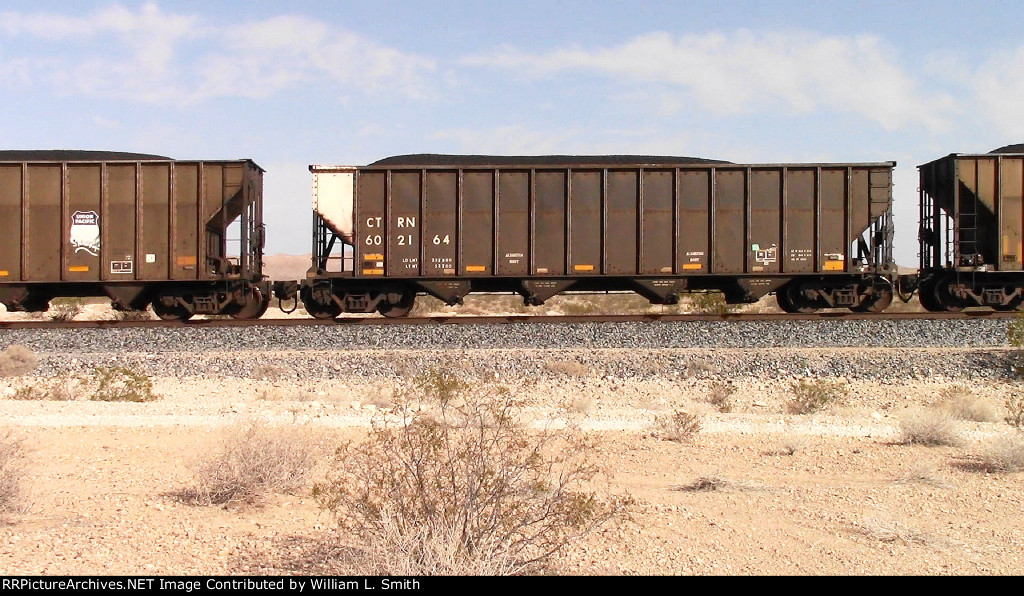 WB Unit Loaded Coal Frt at Erie NV W-Pshr -82